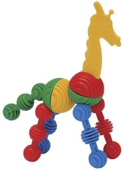 Фото - Пластиковый конструктор для малышей Wader Funny Blocks 58 шт. (41970)