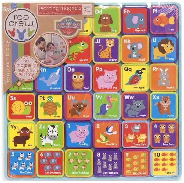 Фото - Набор магнитных фигурок Roo Crew для обучения (58010)
