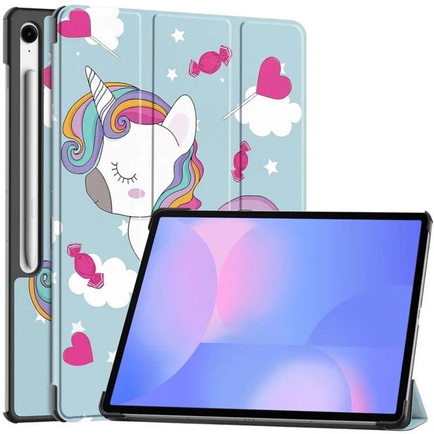 Чохол для планшету BeCover Smart Case for Samsung Galaxy Tab S10 FE Plus (SM-X620/SM-X626) 13.1" Unicorn (713388) - Фото 1