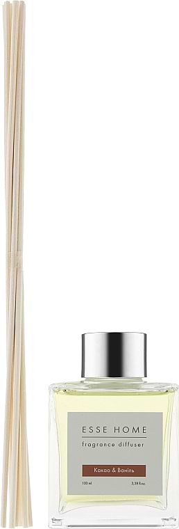 Фото - Аромадифузор Esse Home Какао та Ваніль 100 мл (HOME-CV)
