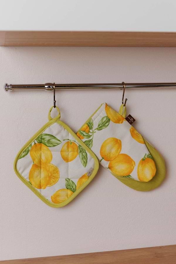 Фото - Прихватка-рукавиця Прованс Лимончики 30х18 см (043229)