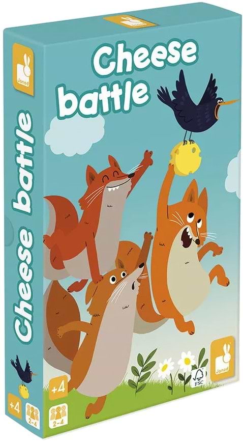 Настільна гра (3-4 роки) Janod Сирна битва J02636