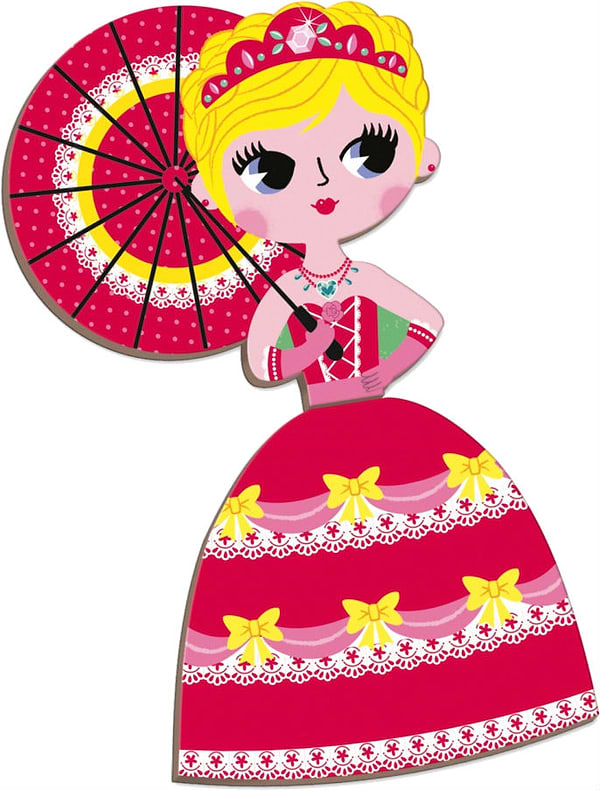 Фото - Настольная игра (3-4 года) Janod Принцессы (J02725)