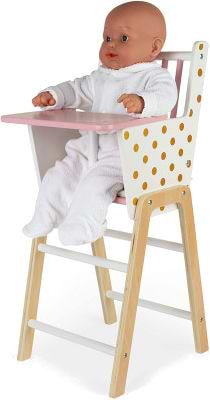Фото - Меблі і будиночки для ляльки Janod Стільчик (J05888)