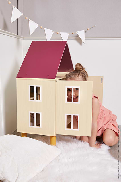 Фото - Мебель и домики для куклы Janod дом трехэтажный (J06617)