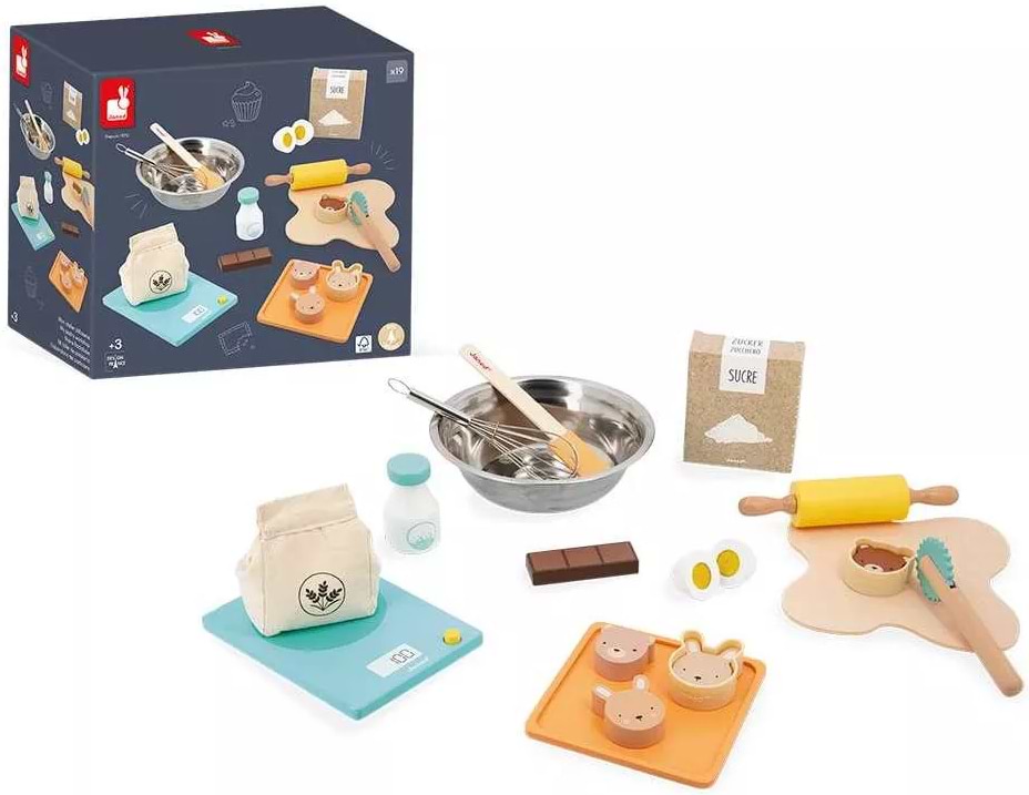 Сюжетно-рольова гра. Кухня Janod Моя кондитерська майстерня (J06618) - Фото 1