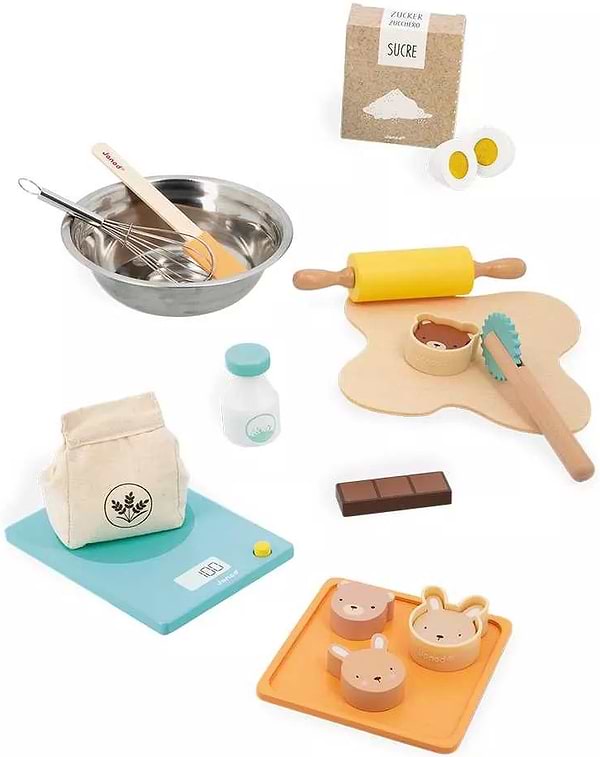 Фото - Сюжетно-ролевая игра. Кухня Janod Моя кондитерская мастерская (J06618)