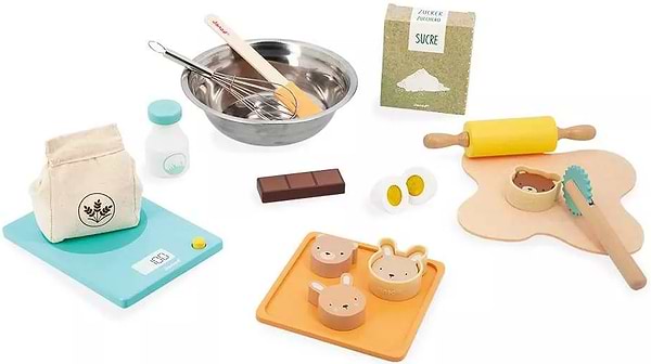 Фото - Сюжетно-ролевая игра. Кухня Janod Моя кондитерская мастерская (J06618)