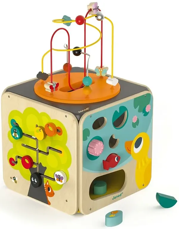 Фото - Бизиборд-куб Janod J08256