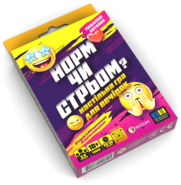 Фото - Настольная игра (8+) Rozum Норм или Стрём из TikTok (R128UA)