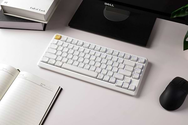 Фото - Клавиатура беспроводная игровая Keychron White (J1-Q4-UA)