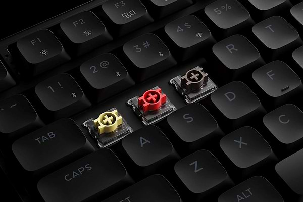 Фото - Клавиатура беспроводная игровая Keychron Black (J1-H3-UA)