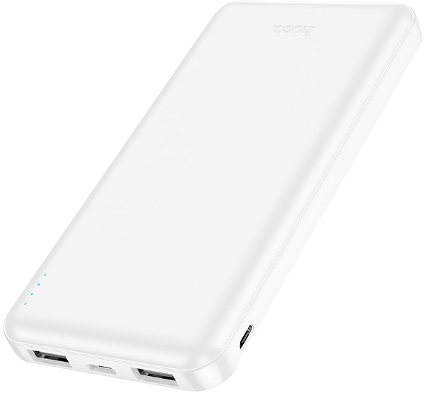 Фото - Батарея мобильная HOCO J100 10000mAh White (6931474783578)