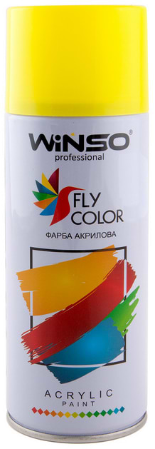Краска для авто Winso 450 мл желтый (880170/544170)