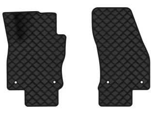 Килимки з екошкіри в салон авто передні EVAtech для Tiguan (Mk 2) Restyling Volkswagen 2020 2 покоління SUV EU (VW41380AJ2AV4BBB)