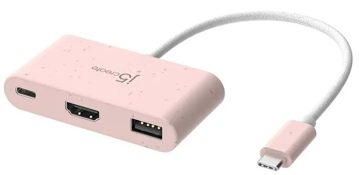 Хаб USB J5create USB-C 3-в-1 (JCA379ER-N)