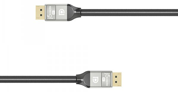 Фото - Кабель J5create DisplayPort V1.4 2 м (JDC43-N)
