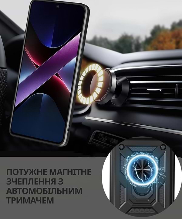 Фото - Чохол для смартфону BeCover for Motorola Moto G06/G06 Power 4G Black (715035)