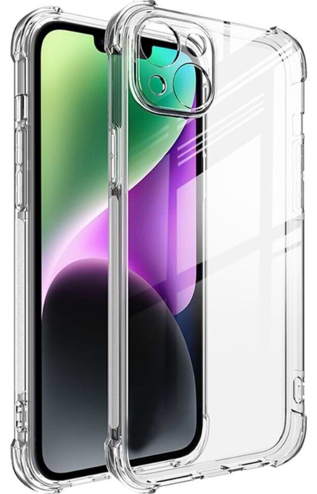 Купити Чохол для смартфону BeCover Anti-Shock for Apple iPhone 15 Plus Clear (710596) - Фото 1 Чохол для смартфону BeCover Anti-Shock for Apple iPhone 15 Plus Clear (710596) - Фото 1