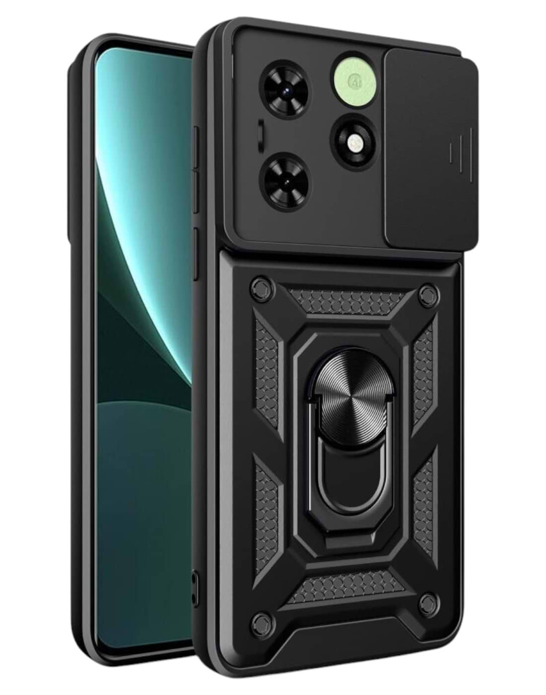 Чехол для смартфона BeCover Military for Tecno Spark 20C (BG7n) Black (710685) - Фото 1
