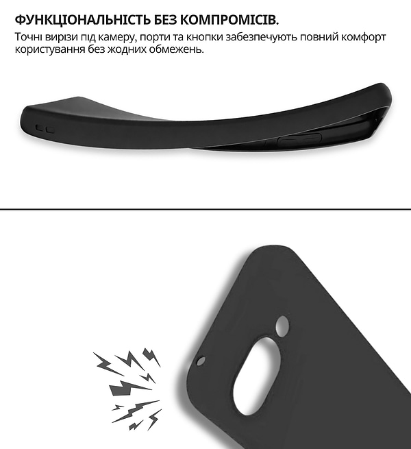 Фото - Чехол для смартфона BeCover for Google Pixel 9a Black (715053)