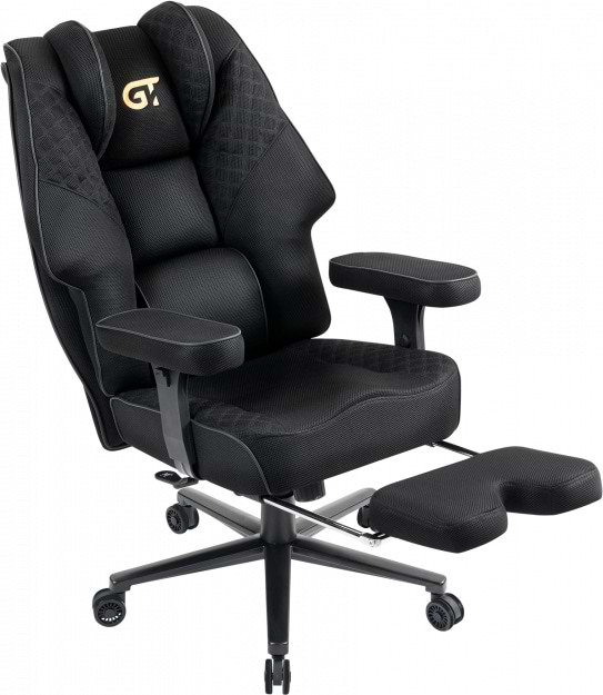 Фото - Крісло для геймерів GT Racer X-7482 Fabric Black XL