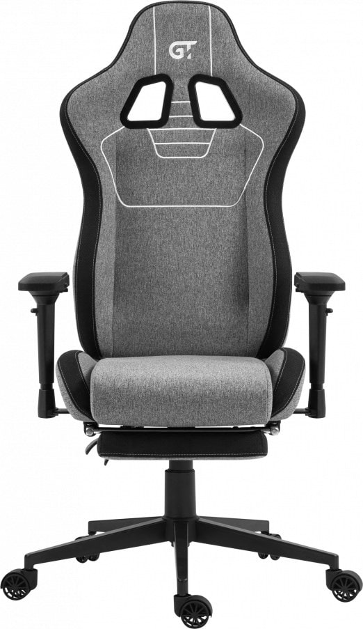 Фото - Крісло для геймерів GT Racer X-2305 Fabric Gray/Black