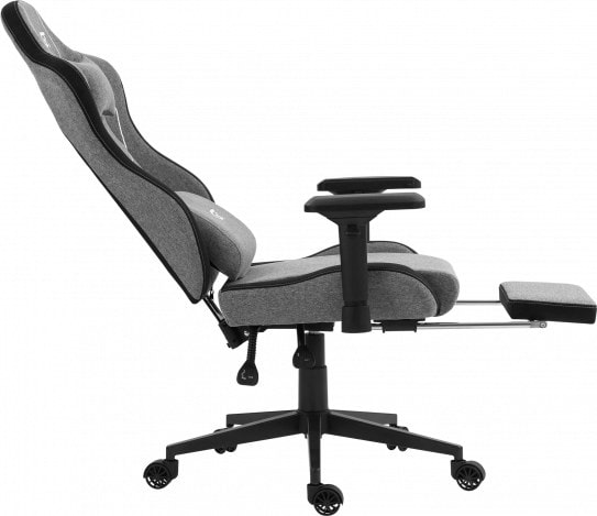 Фото - Крісло для геймерів GT Racer X-2305 Fabric Gray/Black