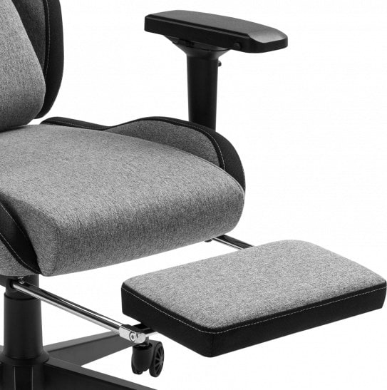 Фото - Крісло для геймерів GT Racer X-2305 Fabric Gray/Black