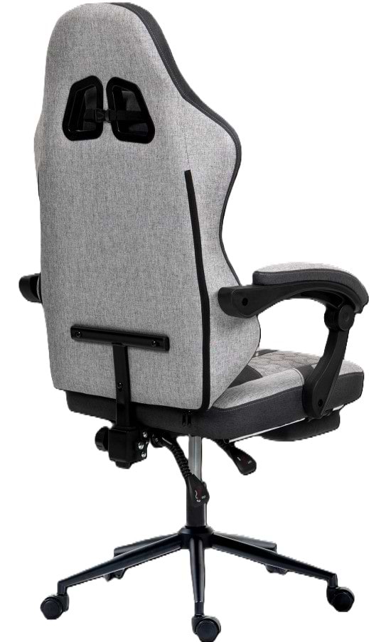 Фото - Крісло для геймерів GT Racer X-2337 Fabric Gray