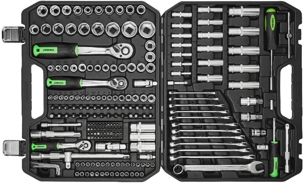 Фото - Набор инструментов Winso в кейсе Pro 219 шт. (924219)