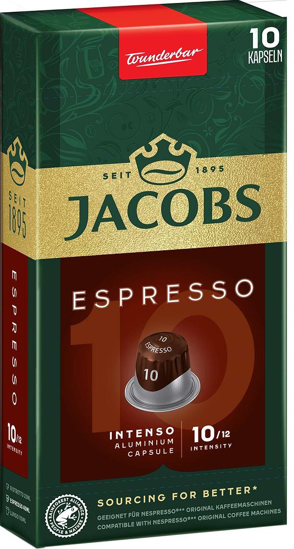 Фото - Кава в капсулах Jacobs Espresso 10 Intenso 10 шт.