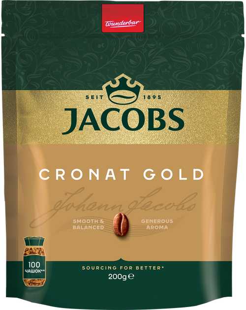 Кава розчинна Jacobs Cronat Gold 100г