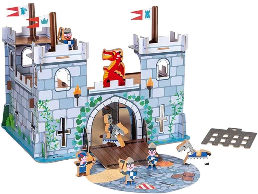 Набір ігрових фігурок Janod Укріплений Палац 3D (J08582