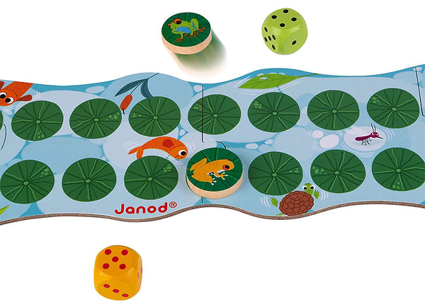 Фото - Настольная игра Janod Лягушки (J02698)