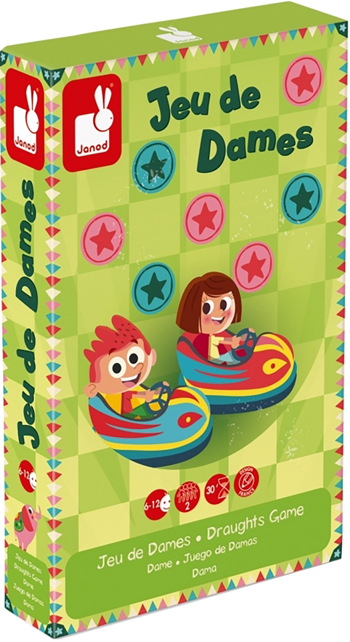 Настільна гра Janod Шашки (J02746)