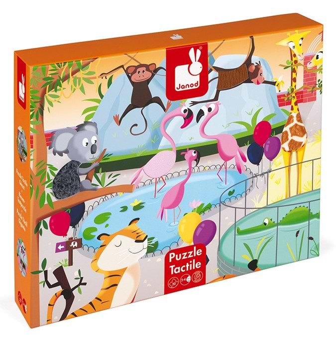 Пазли (3-4 роки) Janod День в зоопарку 20 ел. (J02774)