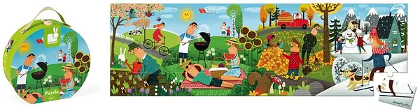 Фото - Пазлы (3-4 года) Janod 4 сезона (J02728)