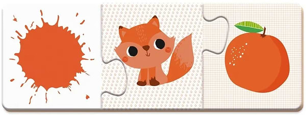 Фото - Пазлы (3-4 года) Janod Изучаем цвет (J02709)