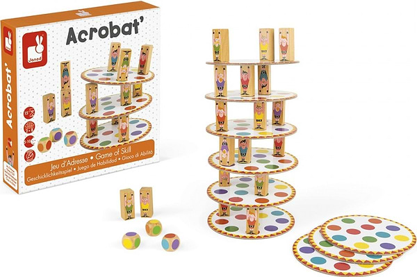 Фото - Настольная игра Janod Акробат J02757