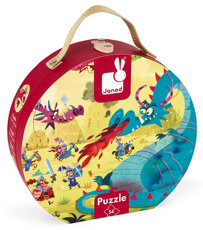 Пазли (3-4 роки) Janod Дракони (J02763)