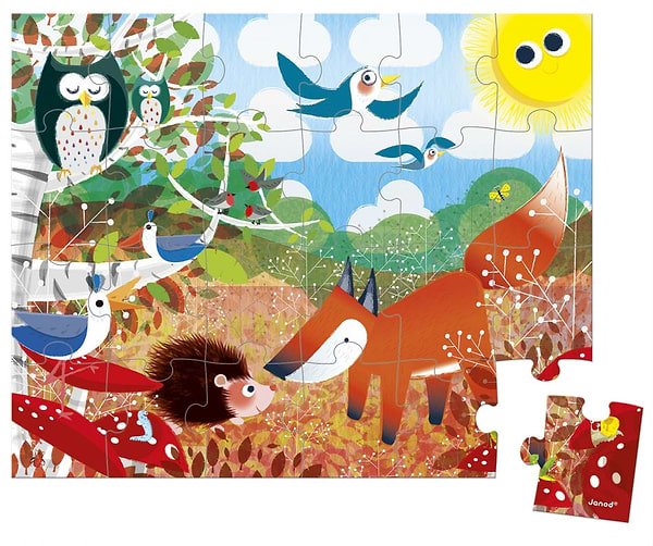 Фото - Пазли (3-4 роки) Janod Ліс (J02857)