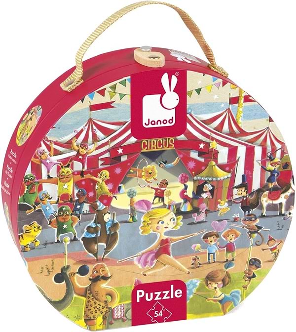 Фото - Пазлы (3-4 года) Janod Цирк (J02874) Фото - Пазлы (3-4 года) Janod Цирк (J02874)