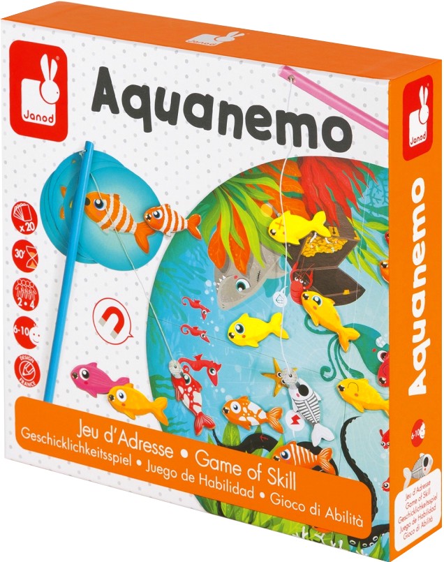 Настольная игра Janod Магнитная рыбалка (J02932)
