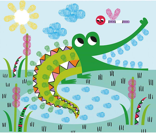 Фото - Краски Janod Панда и ее друзья (J07812)