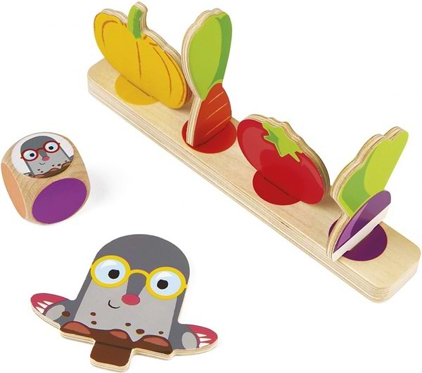 Фото - Настільна гра (3-4 роки) Janod Обережно! Кроти! (J08246)