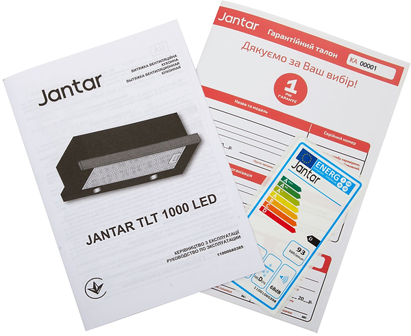 Фото - Витяжка вбудована Jantar TLT 1000 LED 60 IS+GR