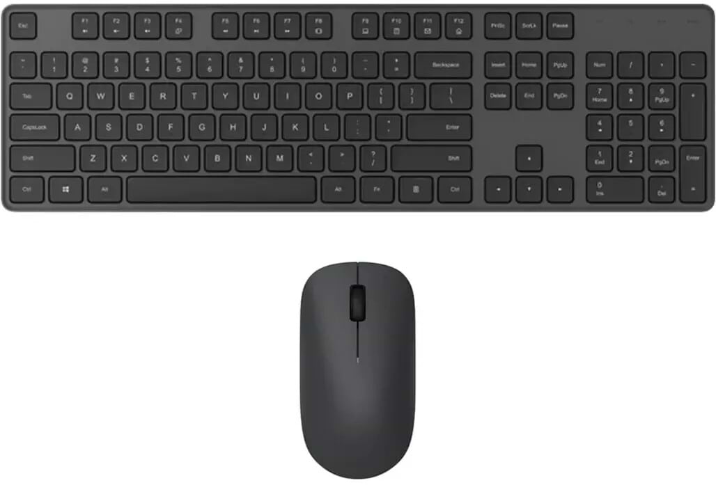 Клавіатура + миша бездротова Xiaomi Wireless Keyboard and Mouse Combo (BHR6100GL) - Фото 1
