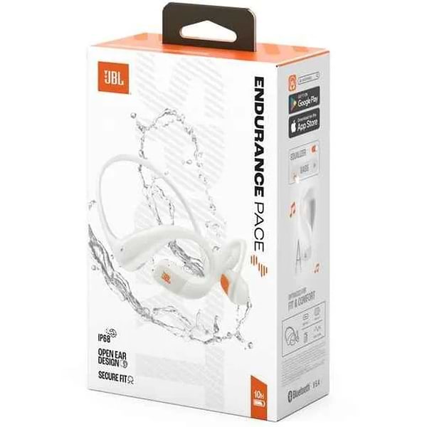 Фото - Навушники вкладиші бездротові JBL Endurance Pace White (JBLENDUPACEWHT)