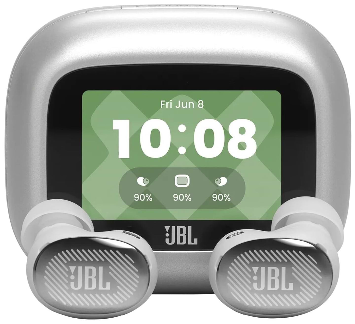 Наушники вкладыши беспроводные TWS JBL Live Buds 4 (JBLLIVEBUDS4SIL)